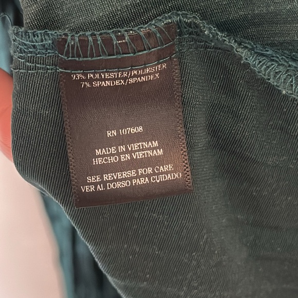 Nicole Miller Gigi Velvet Emerald Long Sleeve Dress SZ 6 RN 107608 - Picture 8 of 9